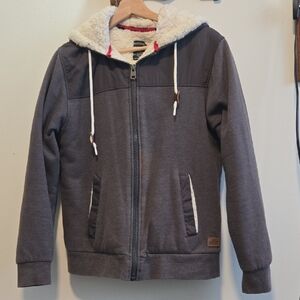 Buffalo David Bitton White Sherpa Jacket